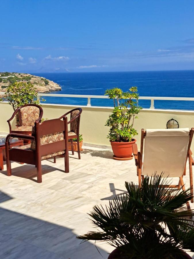 Seaview Flora'S Luxury Apartment-300Meters From The Beach Rethymno  Exterior photo