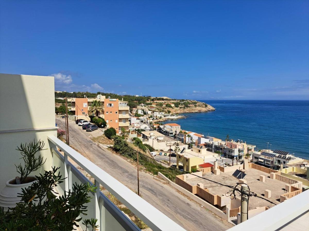 Seaview Flora'S Luxury Apartment-300Meters From The Beach Rethymno  Exterior photo