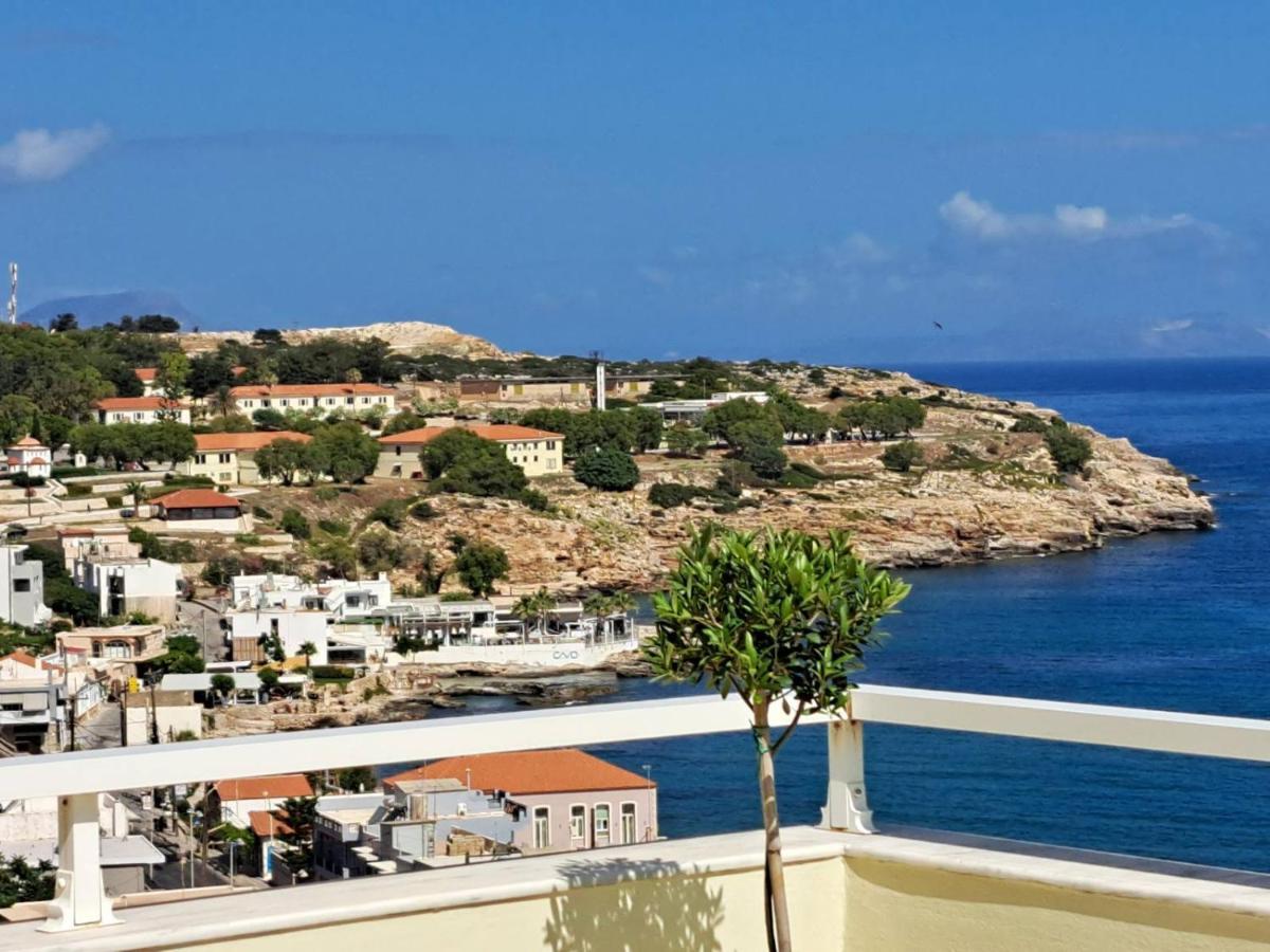 Seaview Flora'S Luxury Apartment-300Meters From The Beach Rethymno  Exterior photo