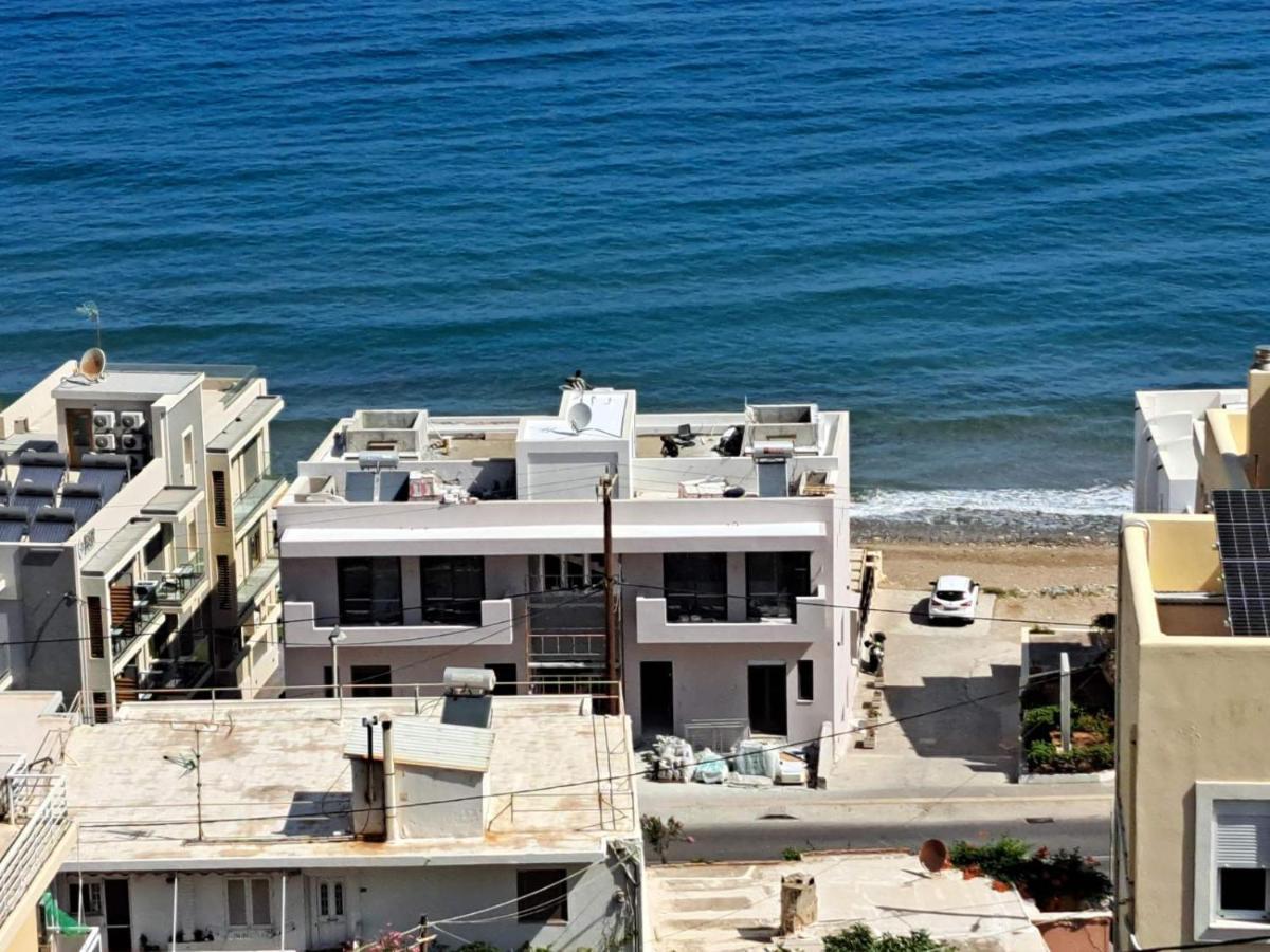 Seaview Flora'S Luxury Apartment-300Meters From The Beach Rethymno  Exterior photo