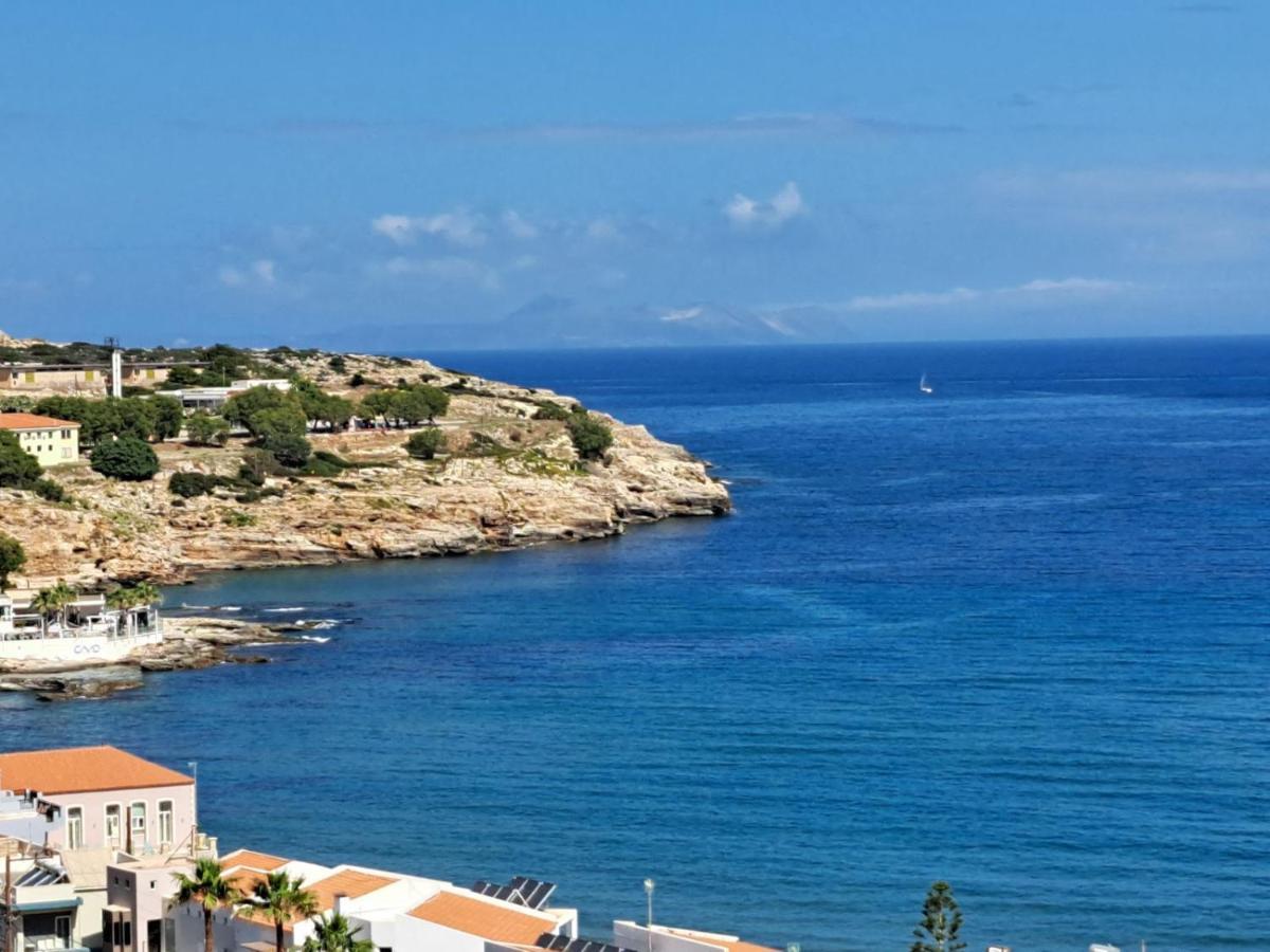 Seaview Flora'S Luxury Apartment-300Meters From The Beach Rethymno  Exterior photo